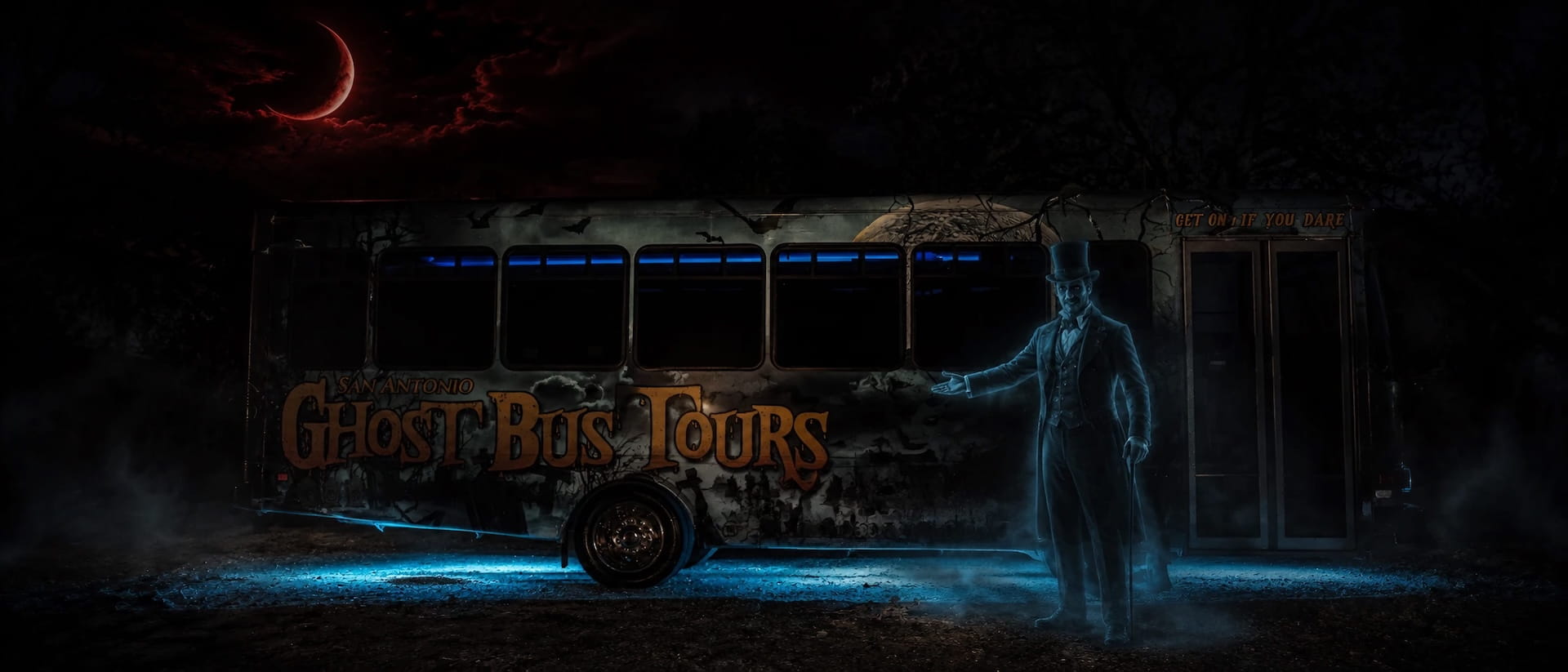 Bus Ghost Tour San Antonio